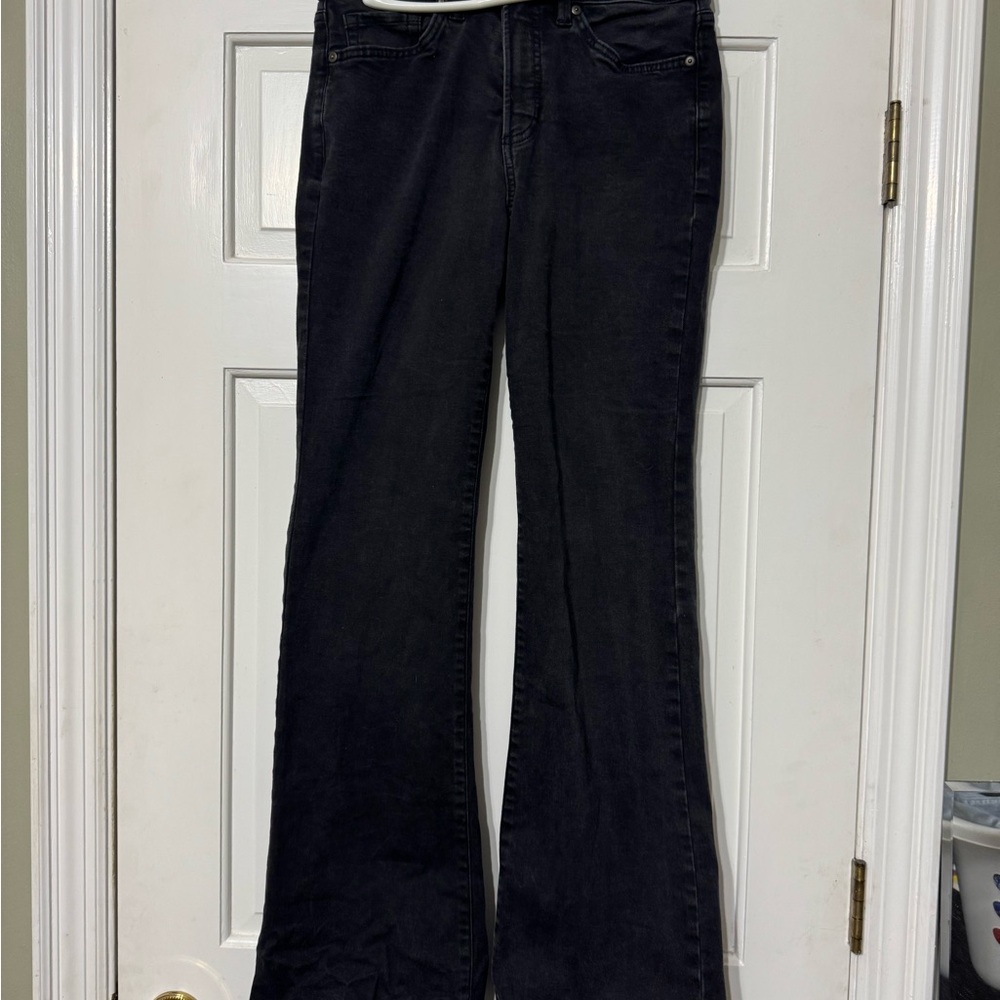 LC Lauren Conrad Dark Flare Jeans